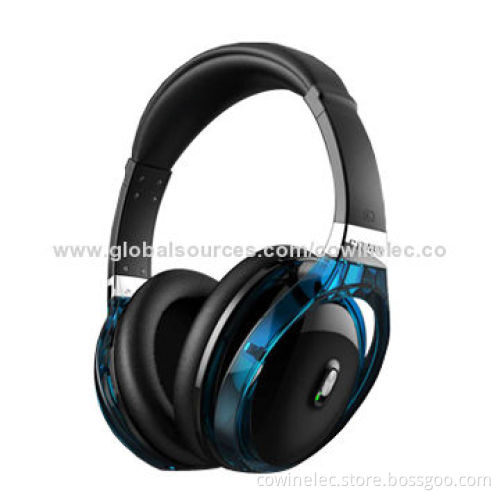 Bluetooth Headphones with Bluetooth Aux-in, 10m Operating Range, Rechargeable Lithium Battery